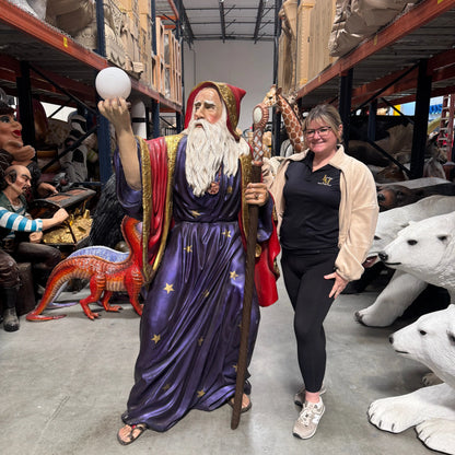 Merlin The Wizard Life Size Statue LS031-1571-A