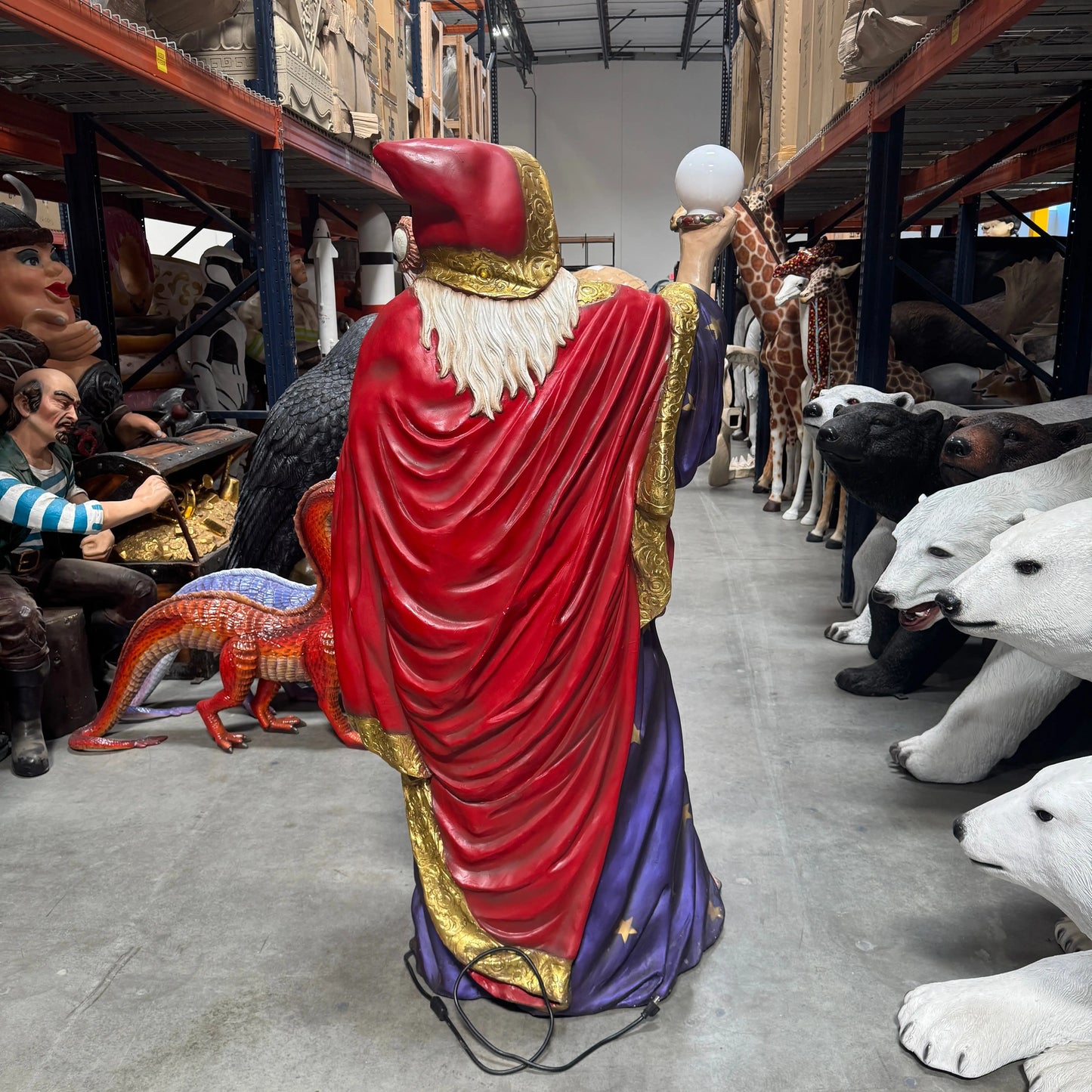 Merlin The Wizard Life Size Statue LS031-1571-A