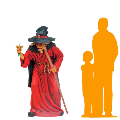 Witch Life Size Statue