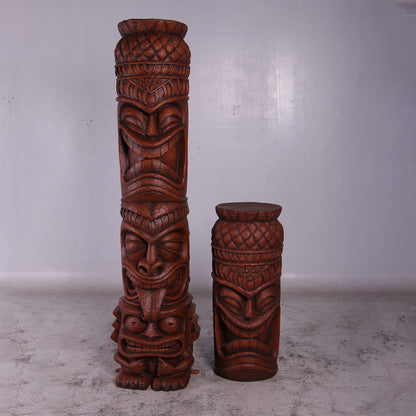 Large Grand Island Tiki Totem Statue