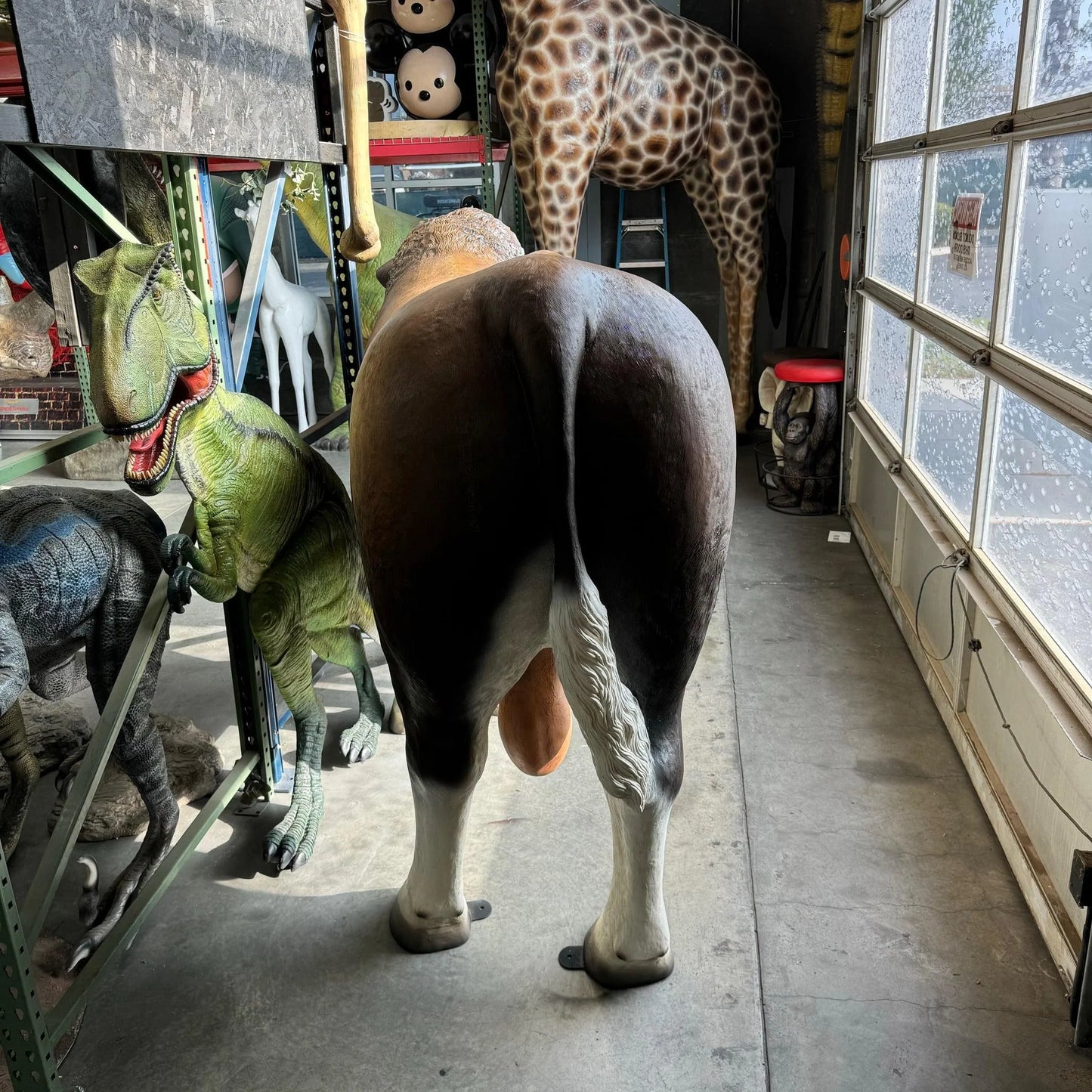 Hereford Bull Life Size Statue