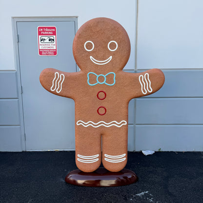 Man Gingerbread Cookie Statue S0095-160205-H