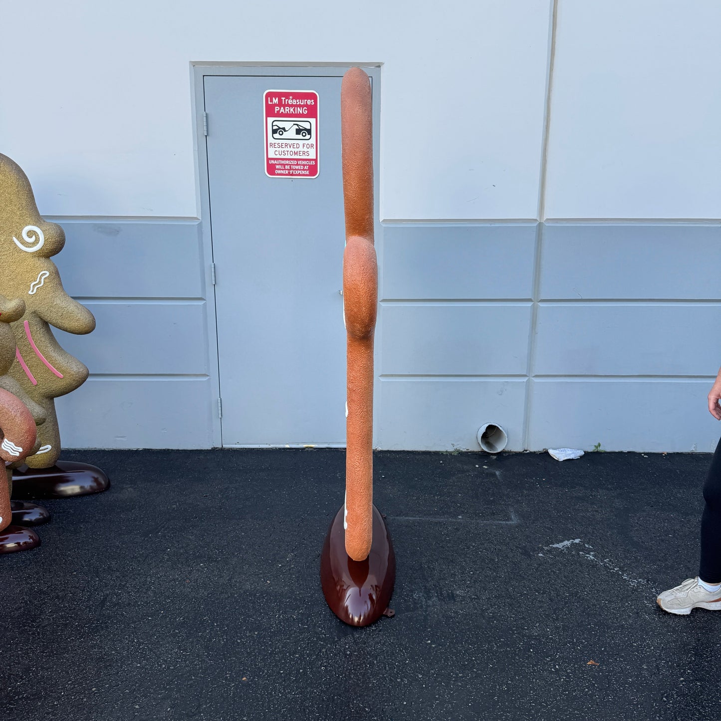 Man Gingerbread Cookie Statue S0095-160205-H