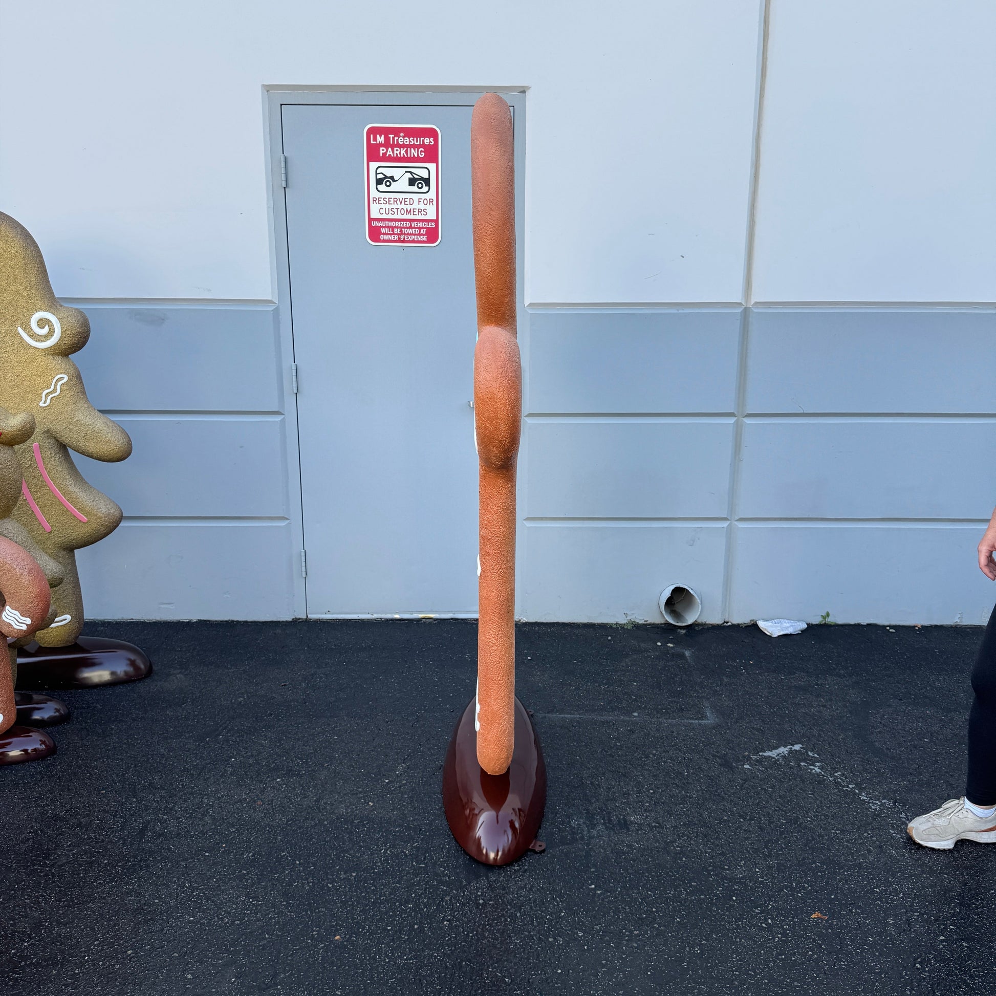 Man Gingerbread Cookie Statue S0095-160205-H