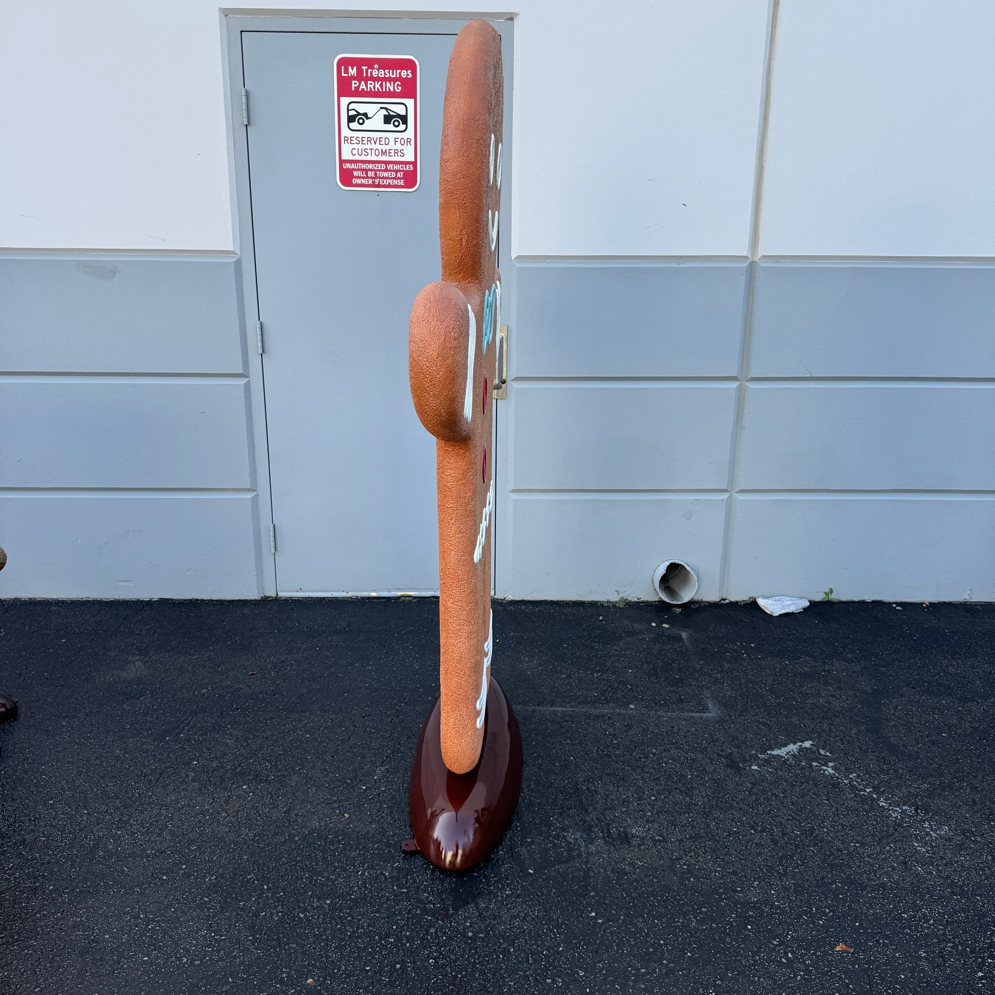 Man Gingerbread Cookie Statue S0095-160205-H