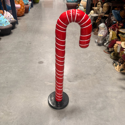 Small Red Cushion Candy Cane Statue S0094-160216-H
