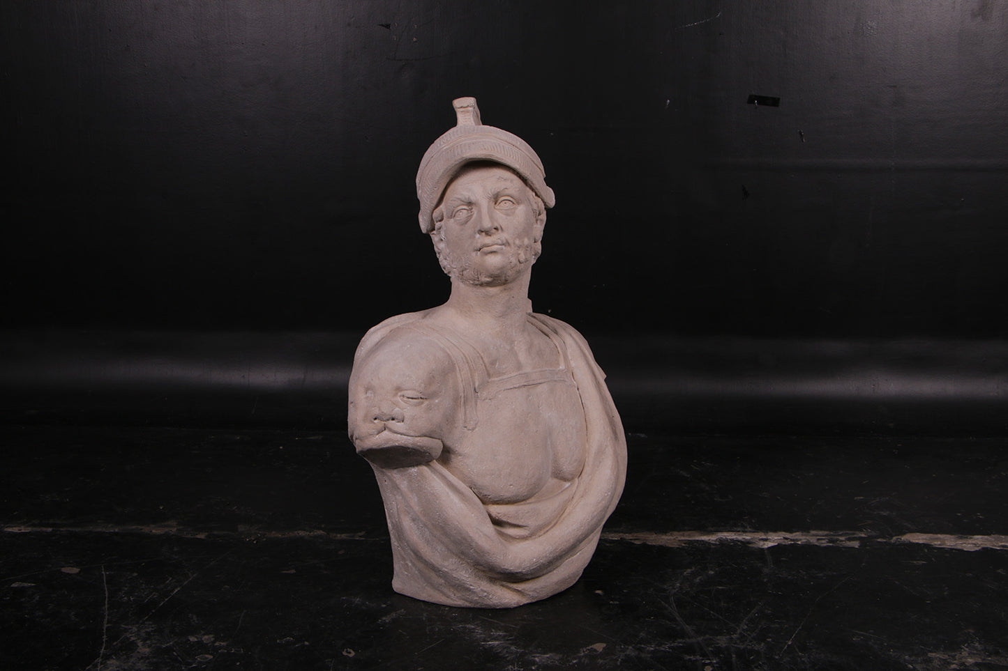 Mars Stone Bust Statue