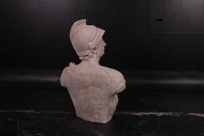 Mars Stone Bust Statue