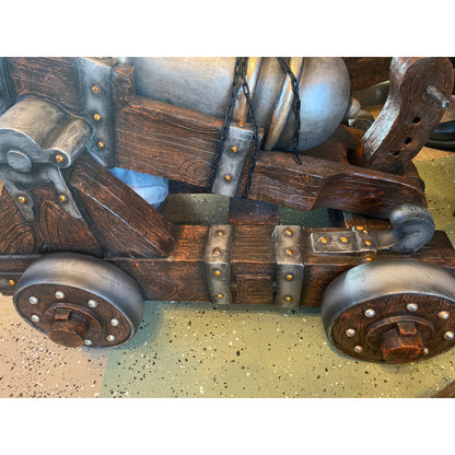 Pirate Cannon Life Size Statue