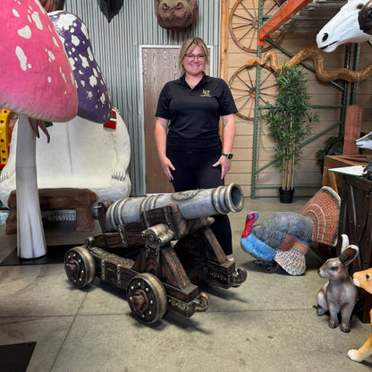 Pirate Cannon Life Size Statue LS010-1606-A