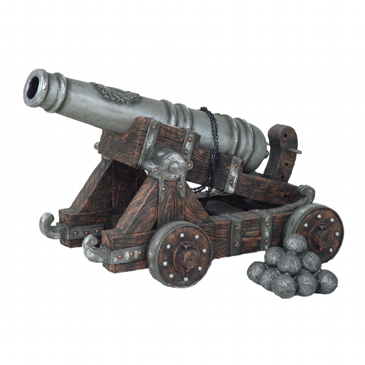 Pirate Cannon Life Size Statue