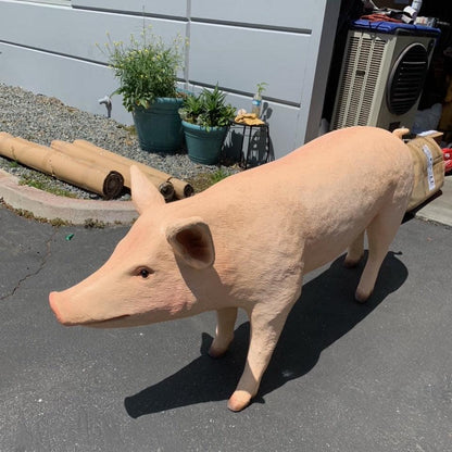 Pig Standing Statue