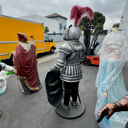 Knight In Armor Life Size Statue