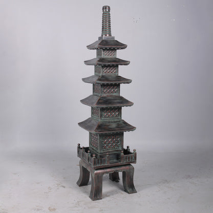 Nara Temple Asian Pagoda Statue