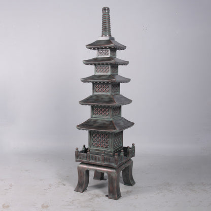 Nara Temple Asian Pagoda Statue