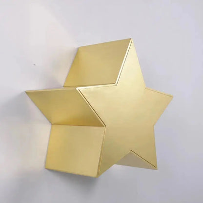 Gold Star Table and Wall Decor Statue F0234G-170018-H