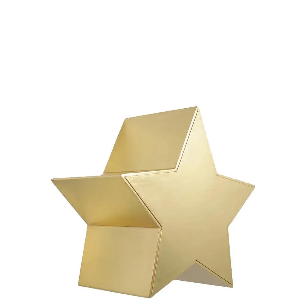 Gold Star Table and Wall Decor Statue F0234G-170018-H