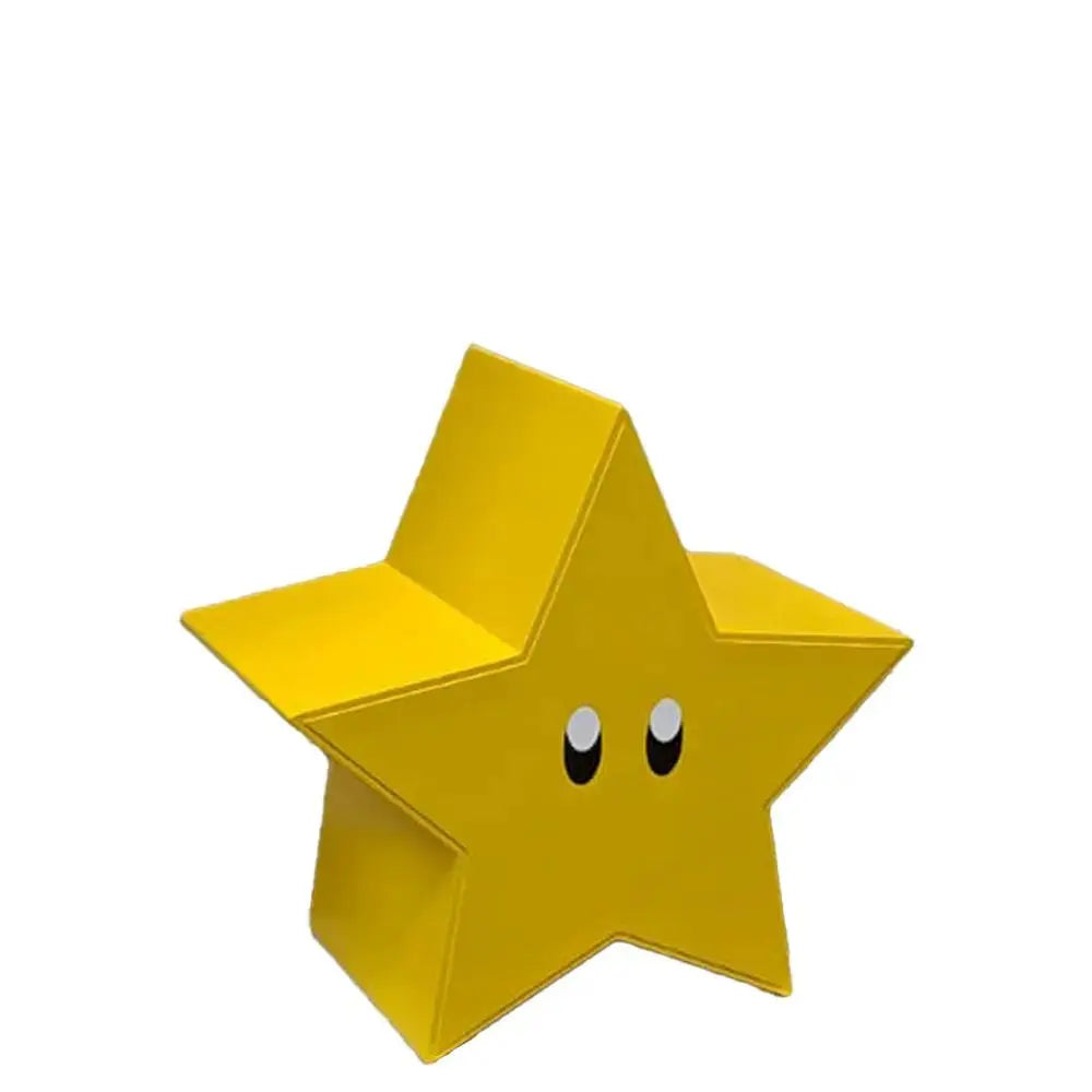 Yellow Star Cartoon Table and Wall Decor Statue F0234Y-170018-H