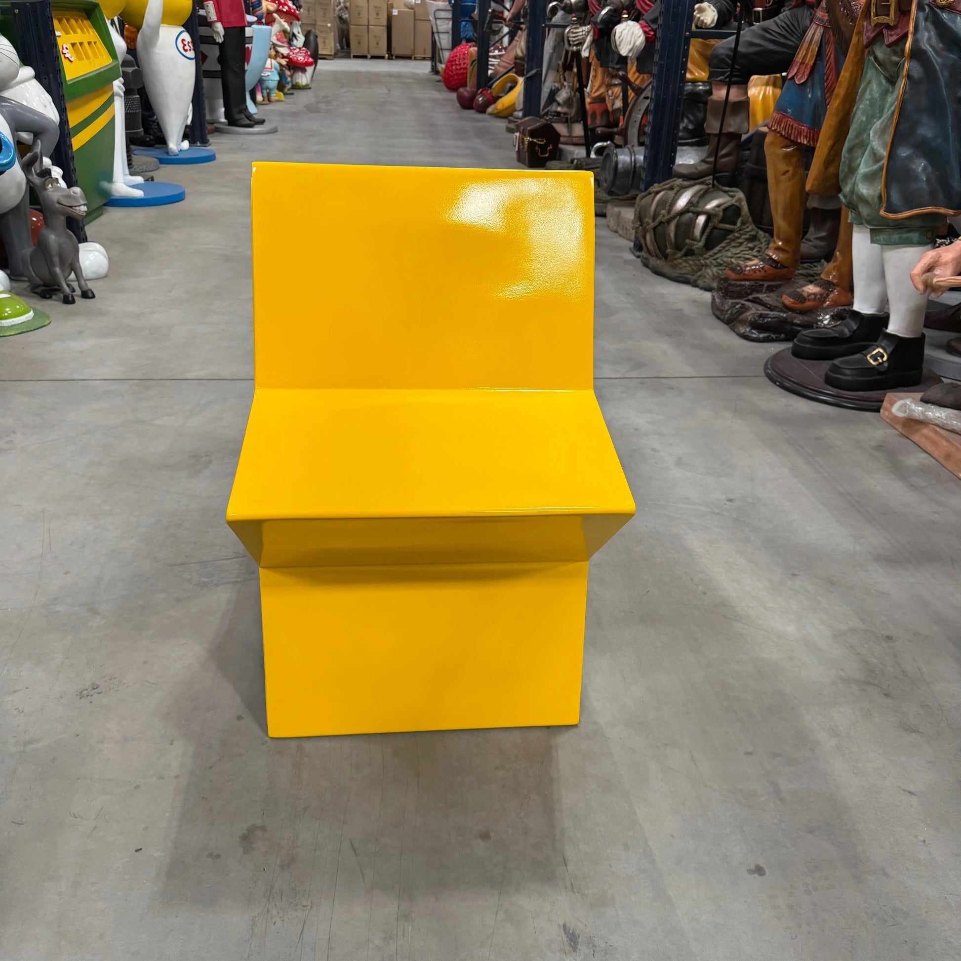 Yellow Star Cartoon Table and Wall Decor Statue F0234Y-170018-H