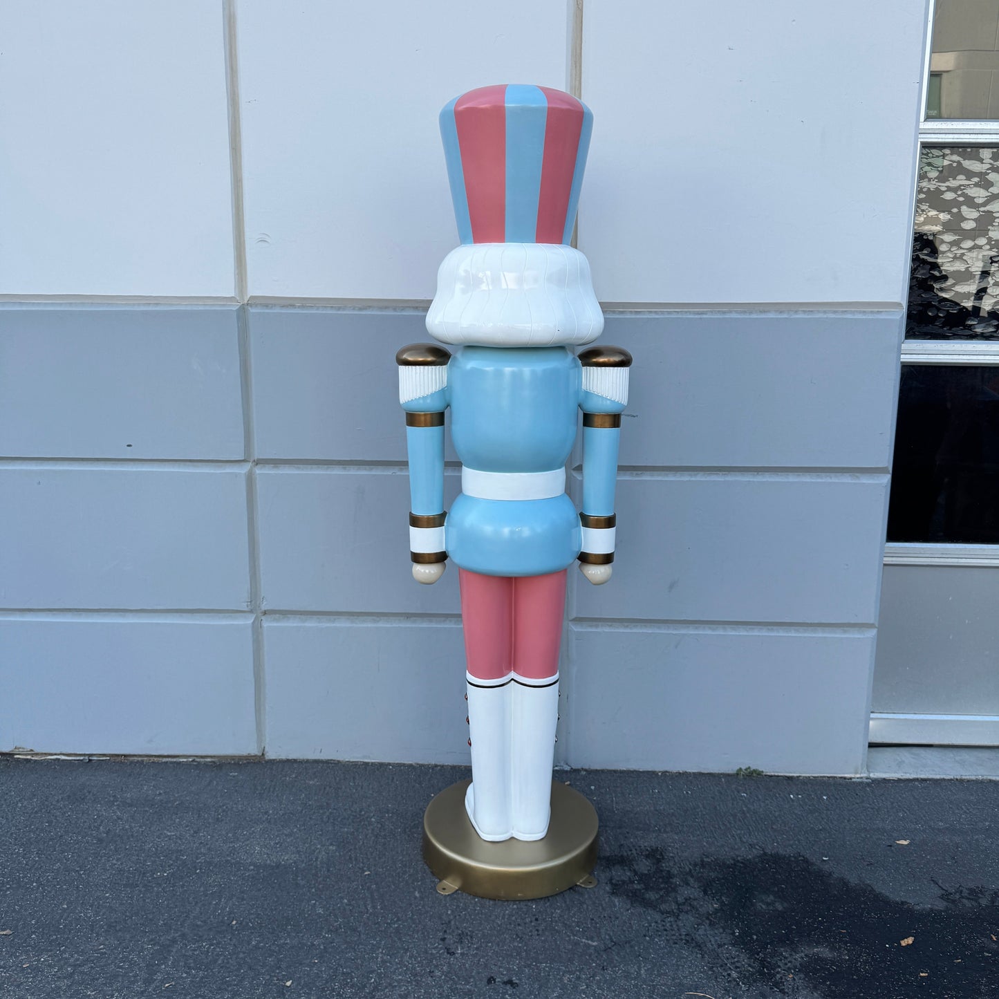 Pastel Nutcracker Life Size Christmas Statue S0110P-170046-H