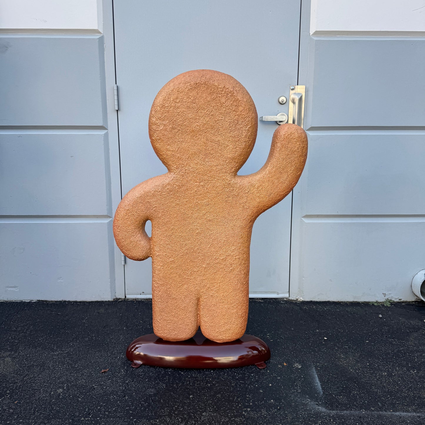 Boy Gingerbread Cookie Statue S0111-170058-H