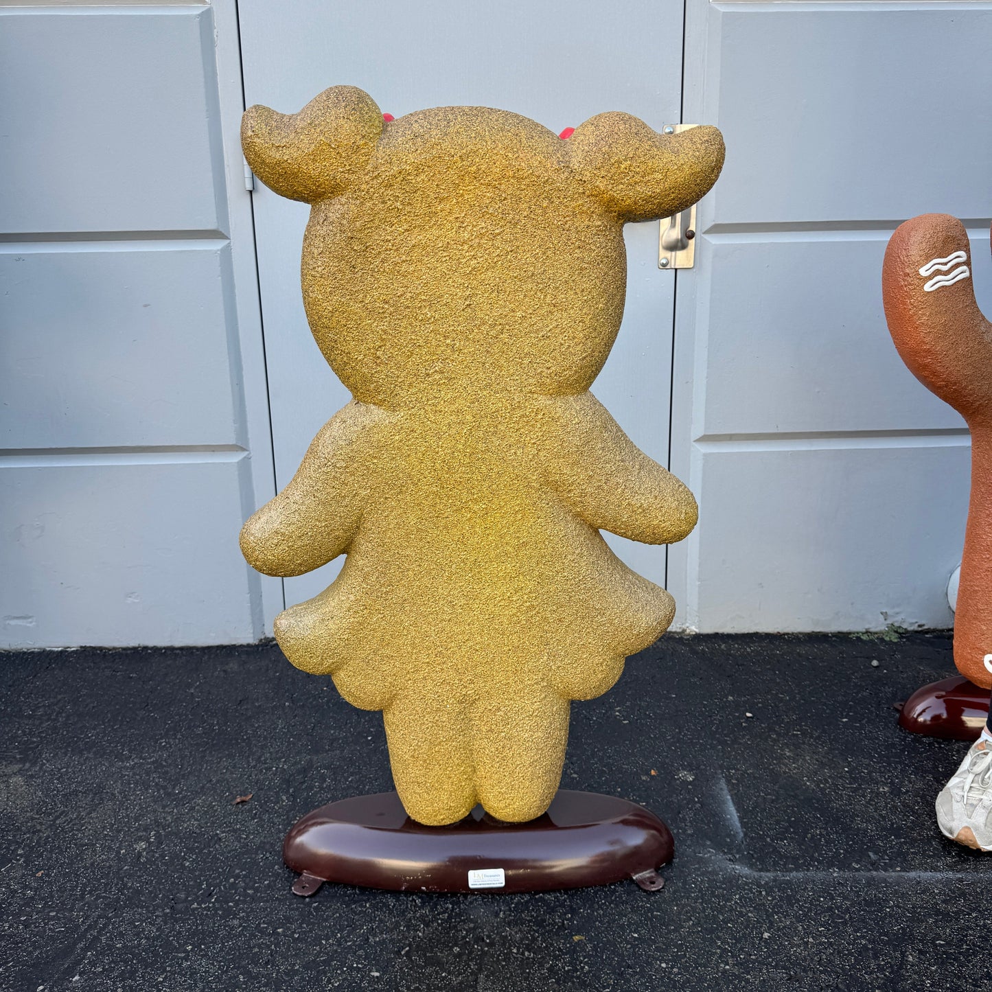Girl Gingerbread Cookie Statue S0112-170059-H