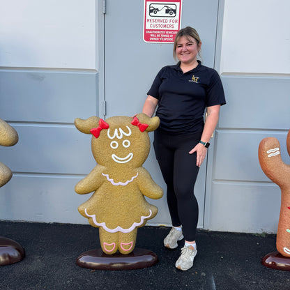 Girl Gingerbread Cookie Statue S0112-170059-H