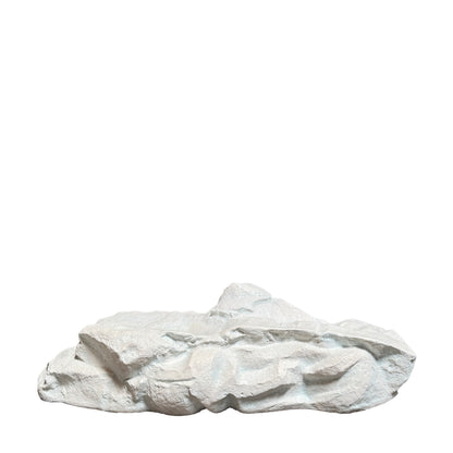 Medium White Siji Rock Statue