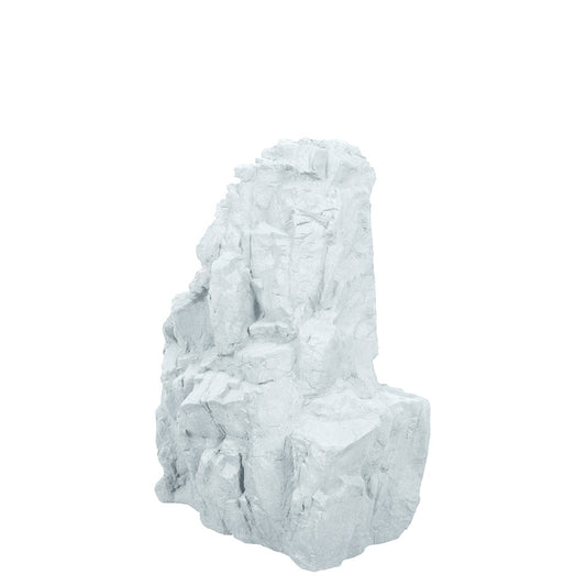 Large White Siji Rock Statue