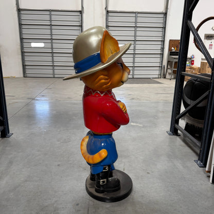 Comic Cat Standing Life Size Statue A0715-170149-H