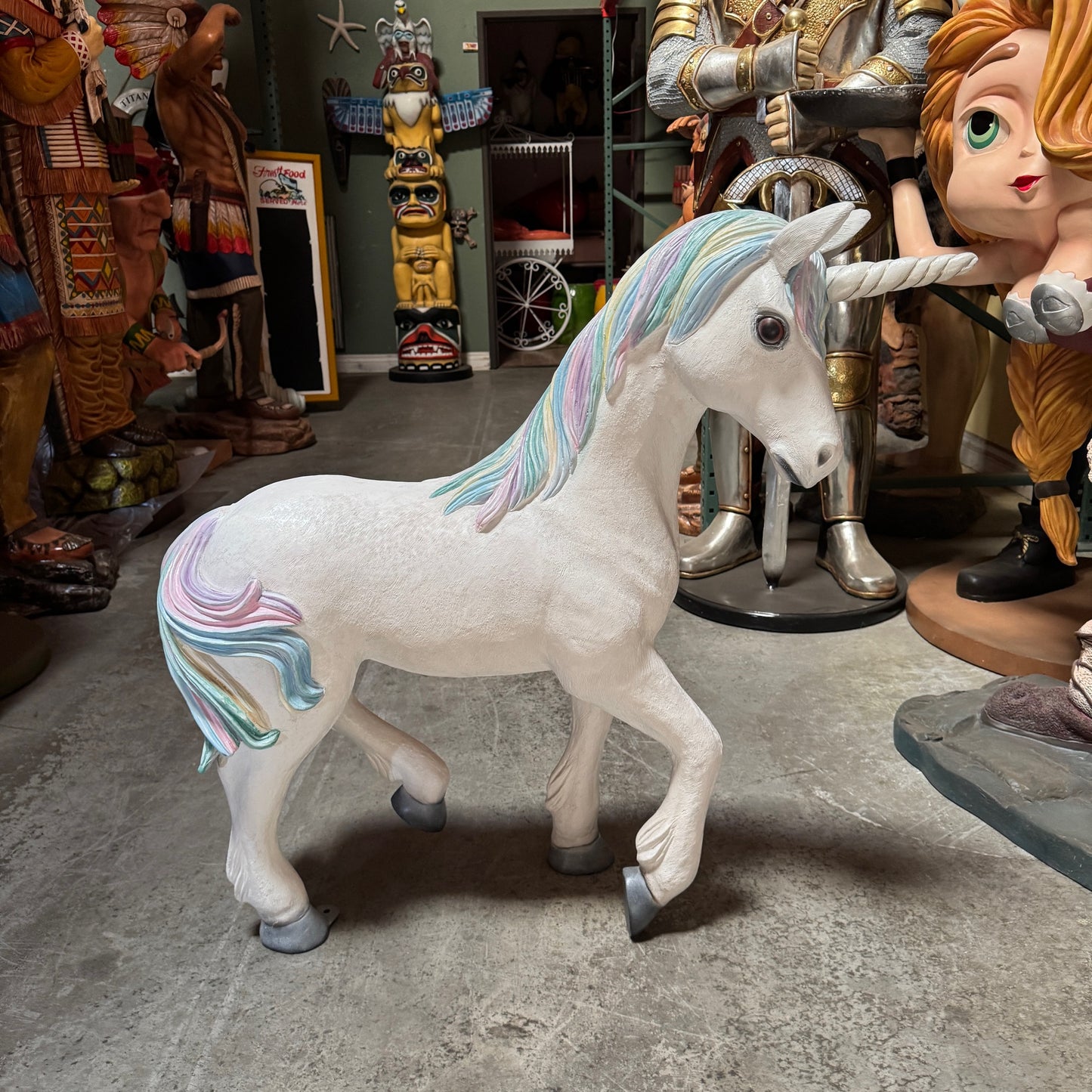 Baby Unicorn Statue