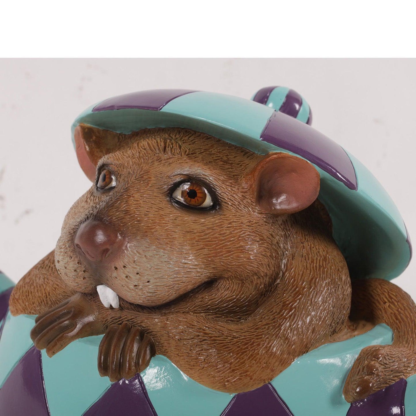 Mouse In Tea Cup Statue