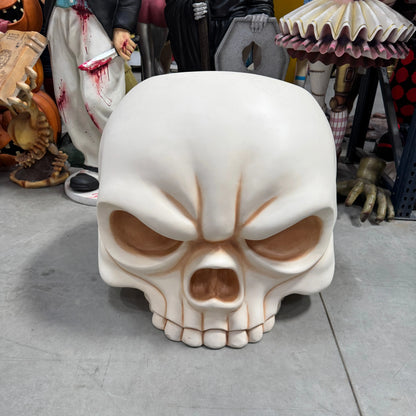 Skull Throne Chair Statue S0327-170205-H