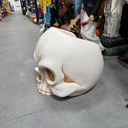Skull Throne Chair Statue S0327-170205-H