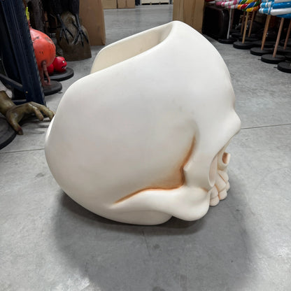 Skull Throne Chair Statue S0327-170205-H
