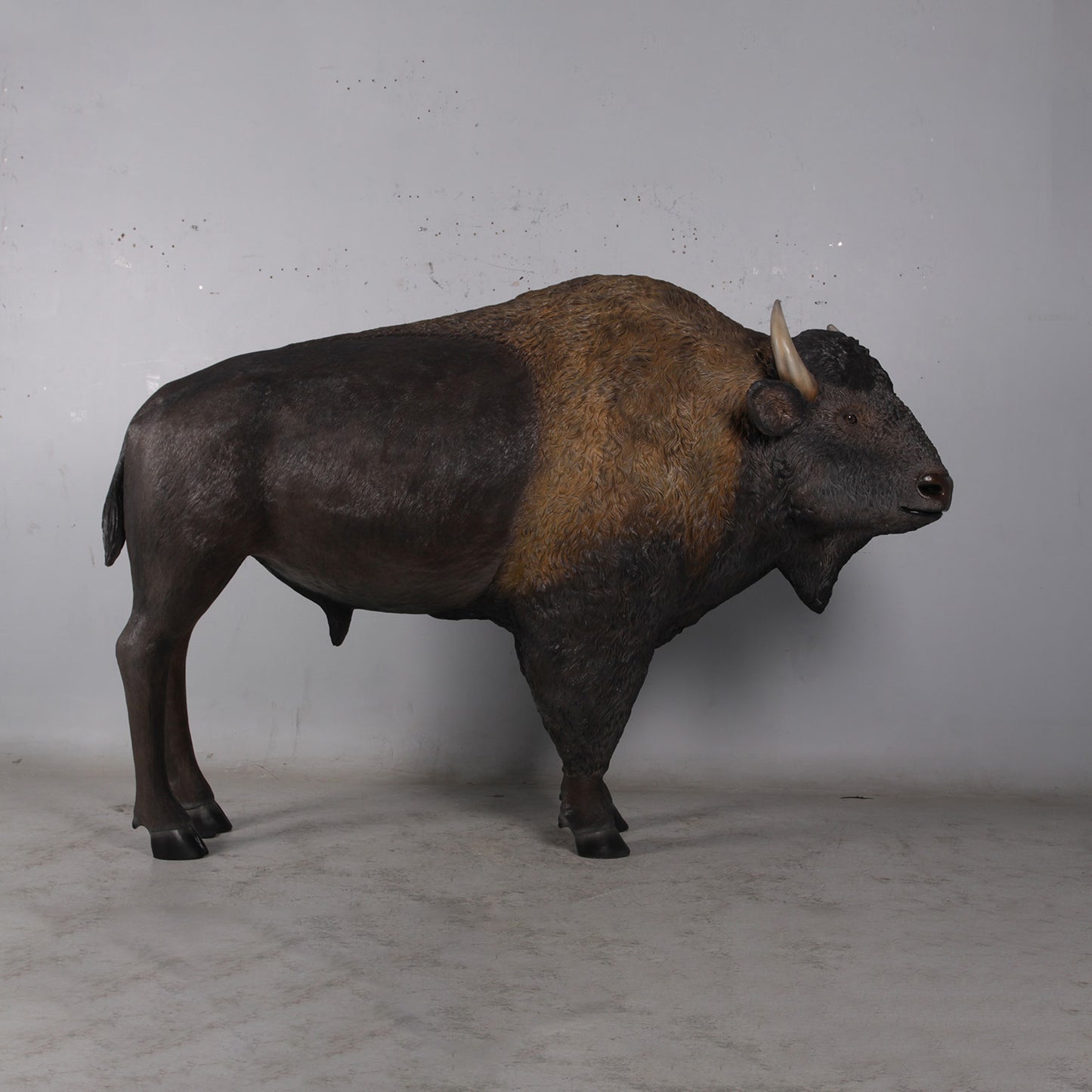 American Bison Prop Decor Statue