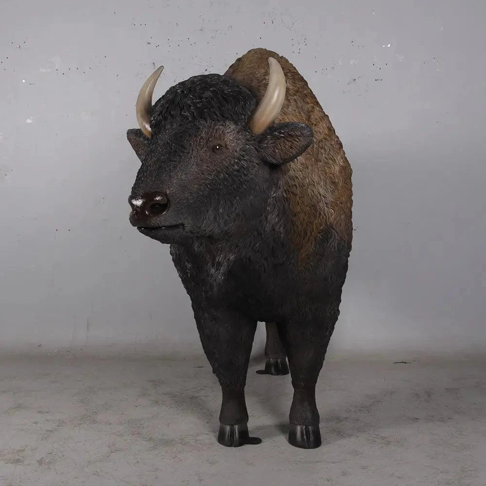 American Bison Prop Decor Statue A0645-170229-H