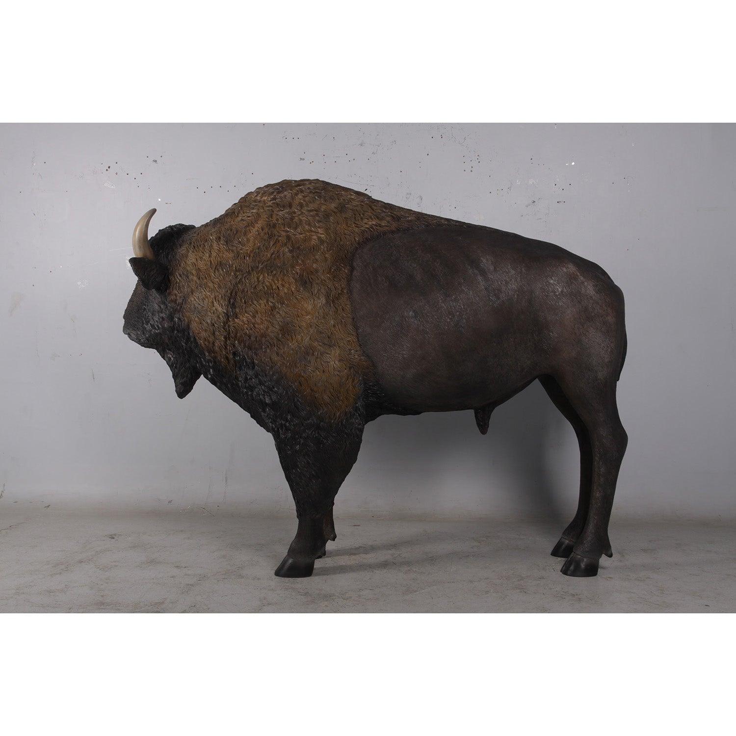 American Bison Prop Decor Statue - LM Treasures Prop Rentals 