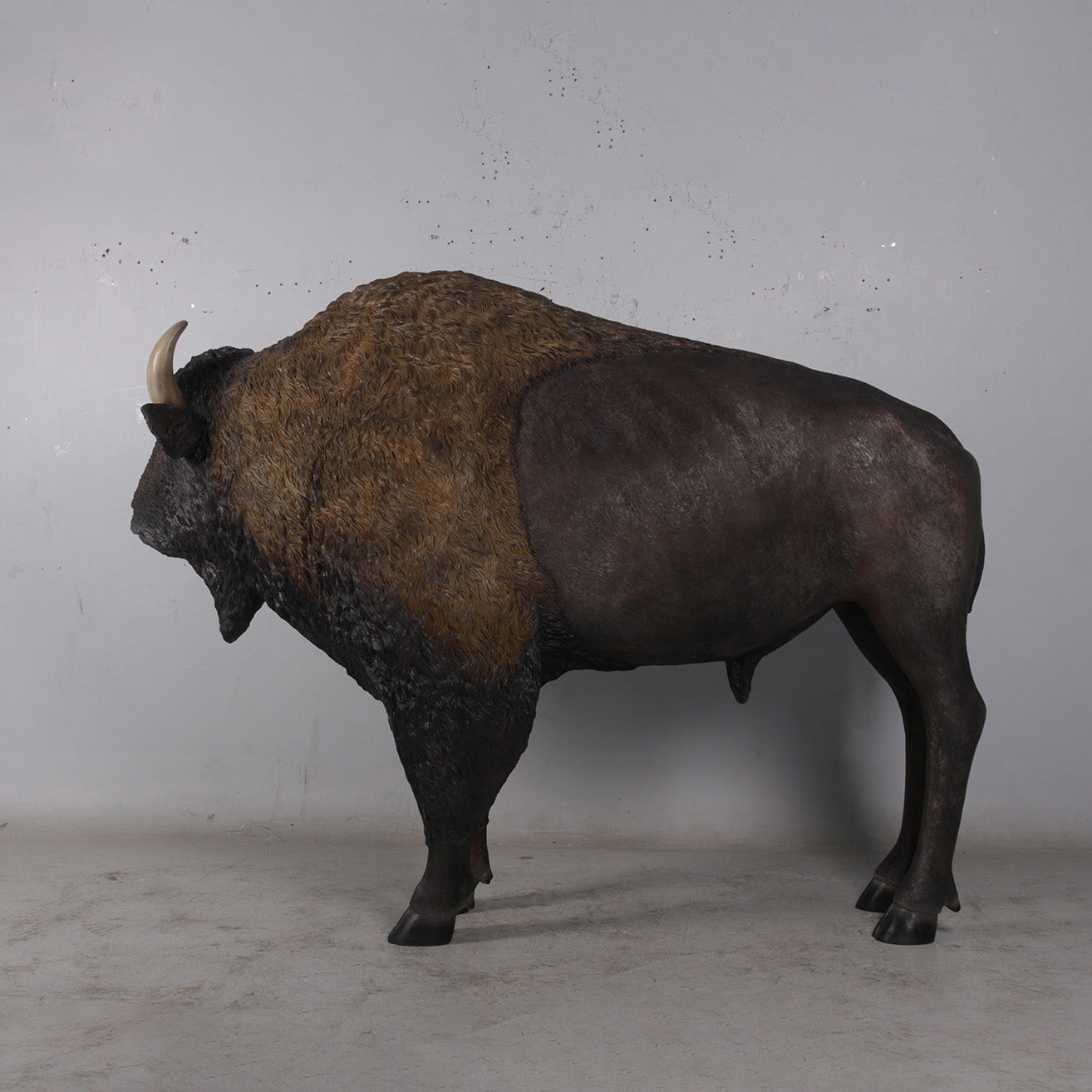 American Bison Prop Decor Statue