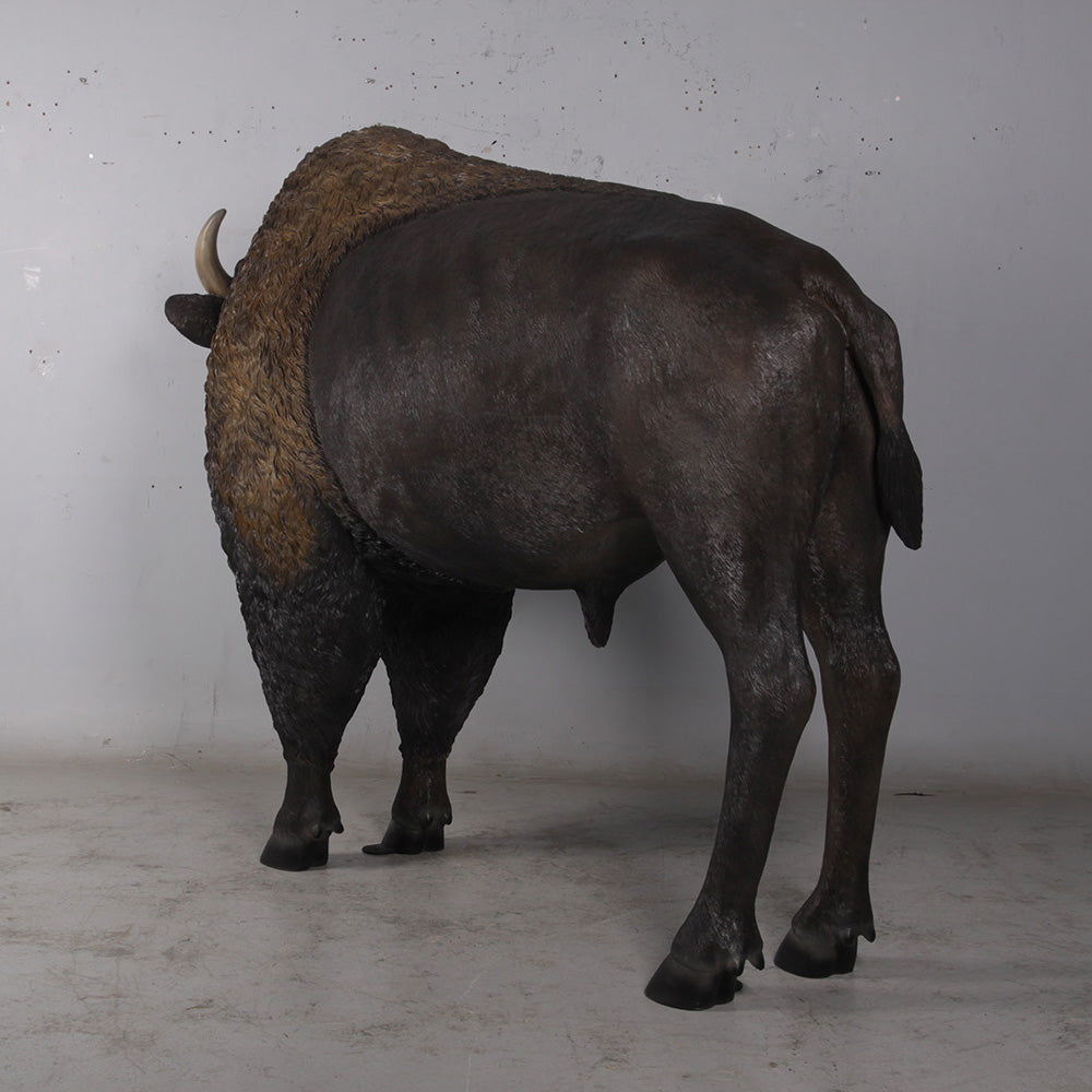 American Bison Prop Decor Statue