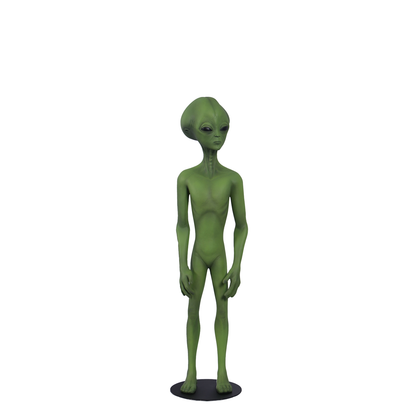 Green Alien Roswell Life Size Statue