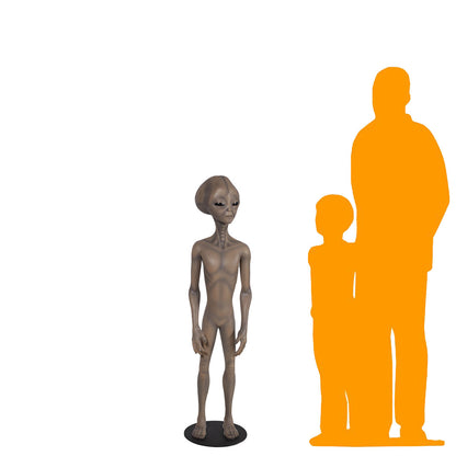 Alien Roswell Life Size Statue