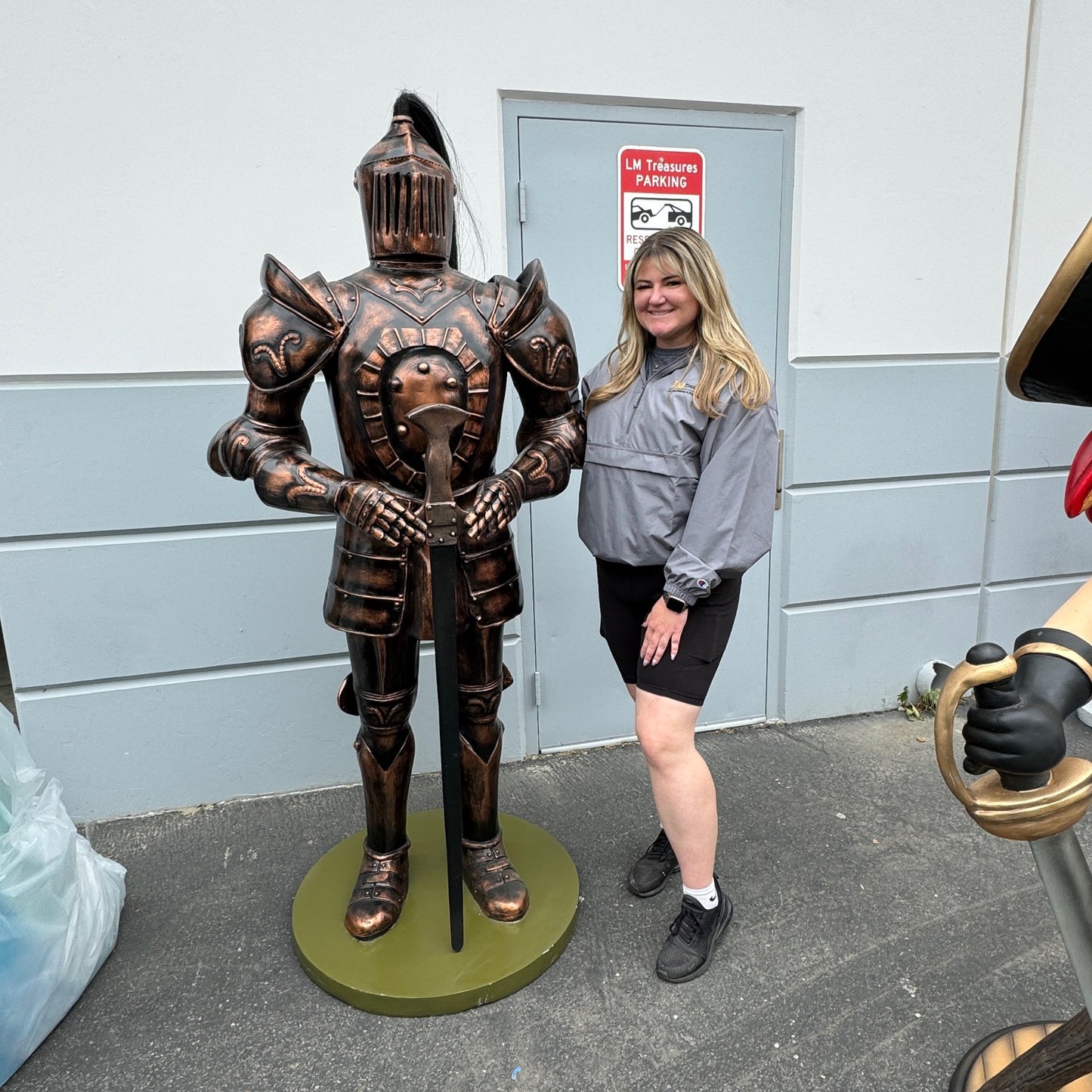 Mysterious Knight Life Size Statue