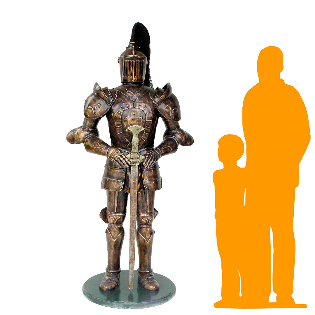 Mysterious Knight Life Size Statue