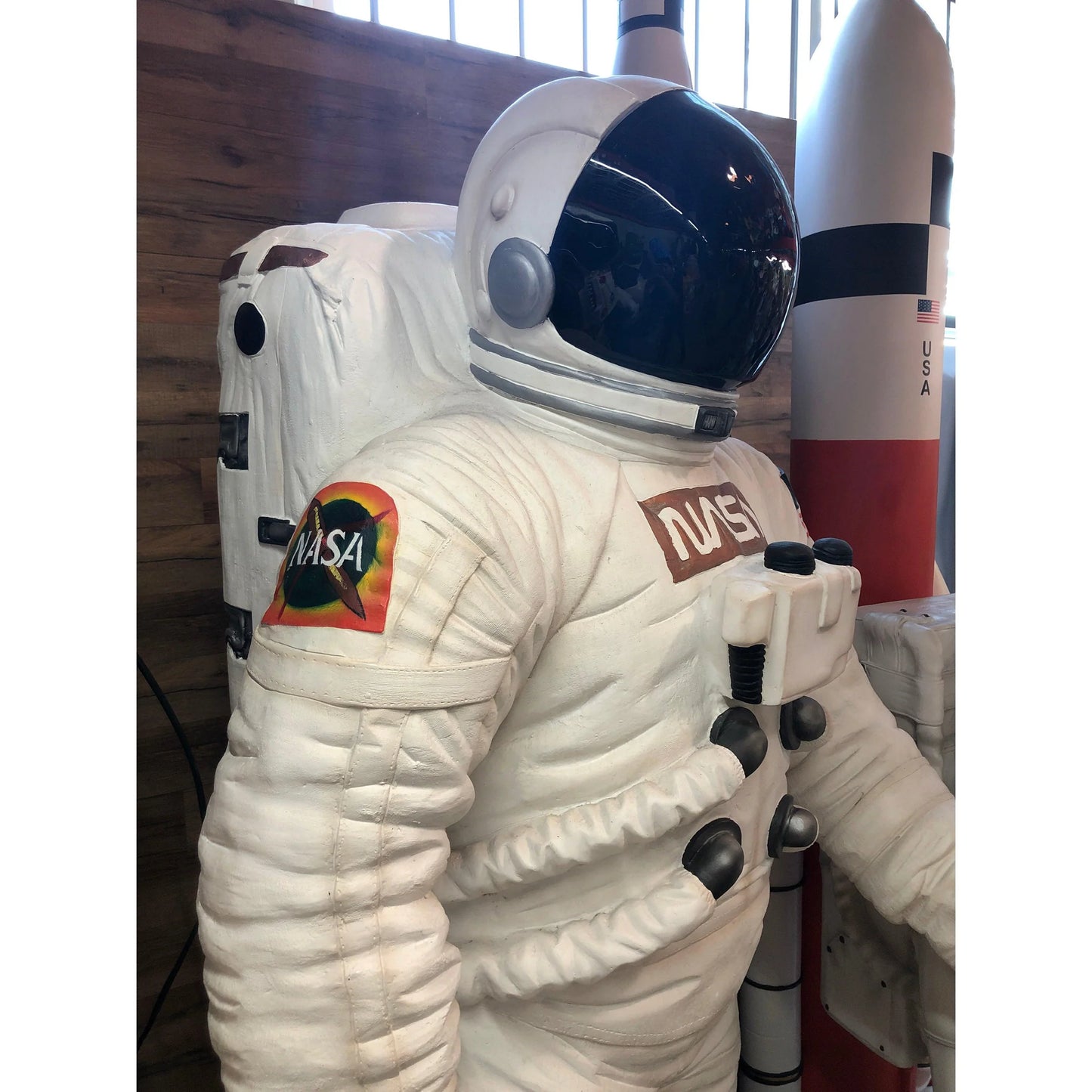 Astronaut Walking Life Size Statue