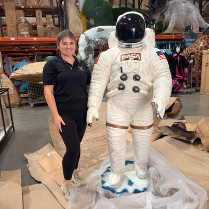 Astronaut Walking Life Size Statue LS008-1797-A