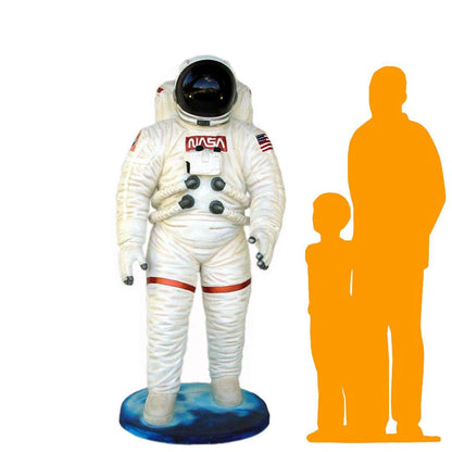 Astronaut Walking Life Size Statue