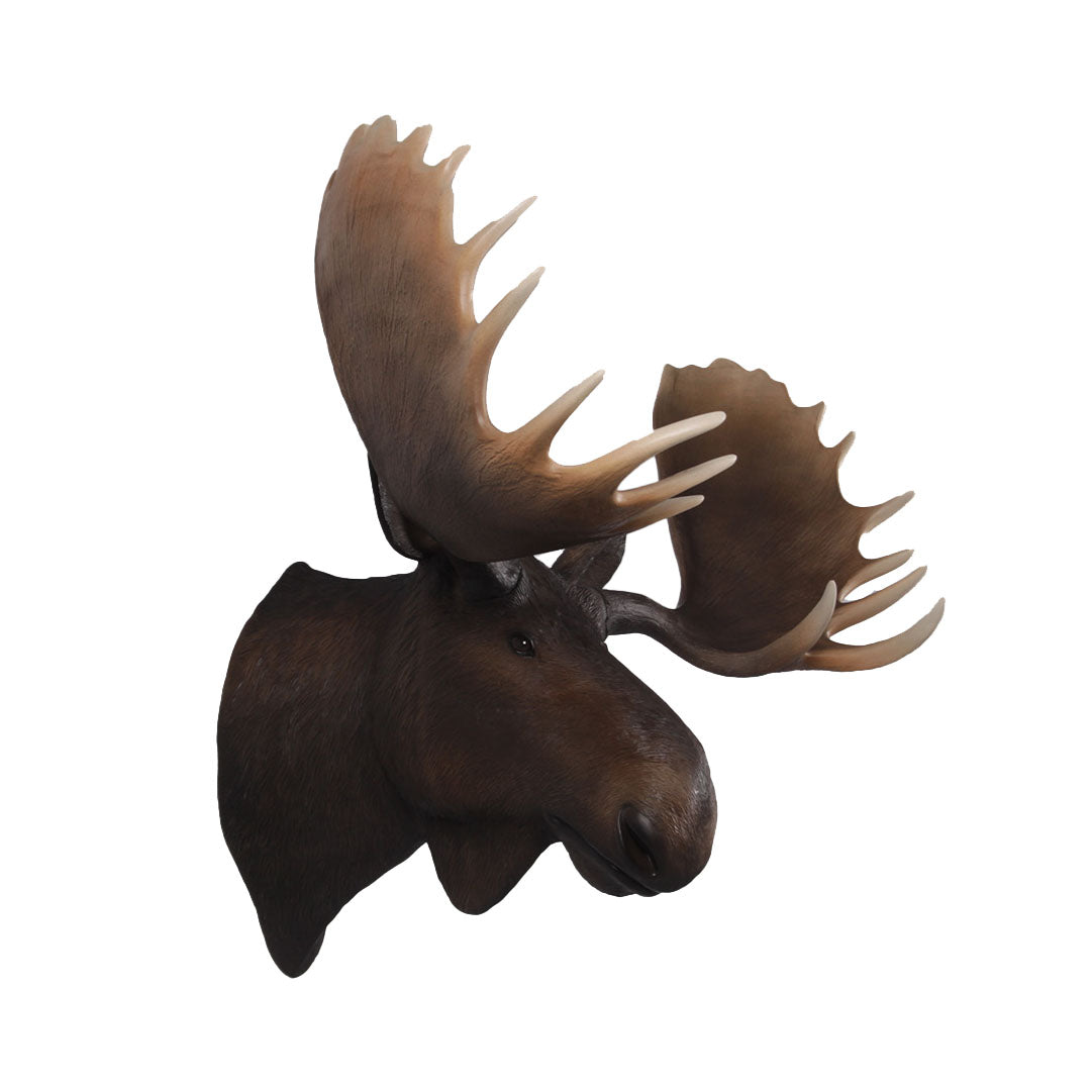 Moose Head Life Size Statue