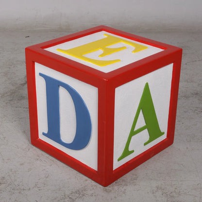 Letter Block Statue