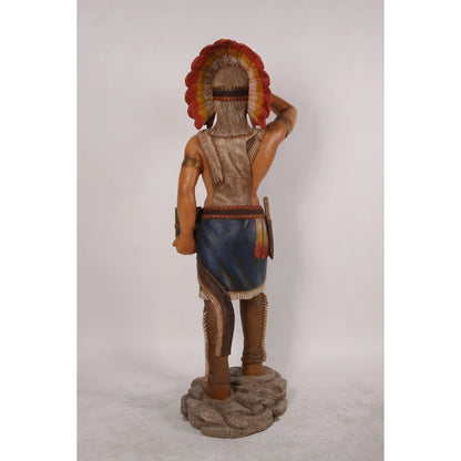 Tobacco Indian Life Size Statue